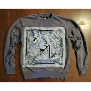 LARGE BTS ON Sweatshirt Dark Grey Big Hit Entertainment - Size Medium